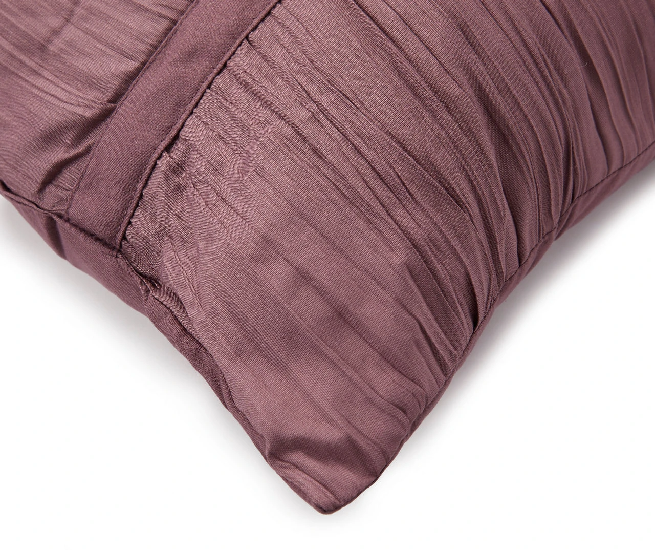 Broyhill Purple Crinkle 5-Piece Comforter Set - Image 5