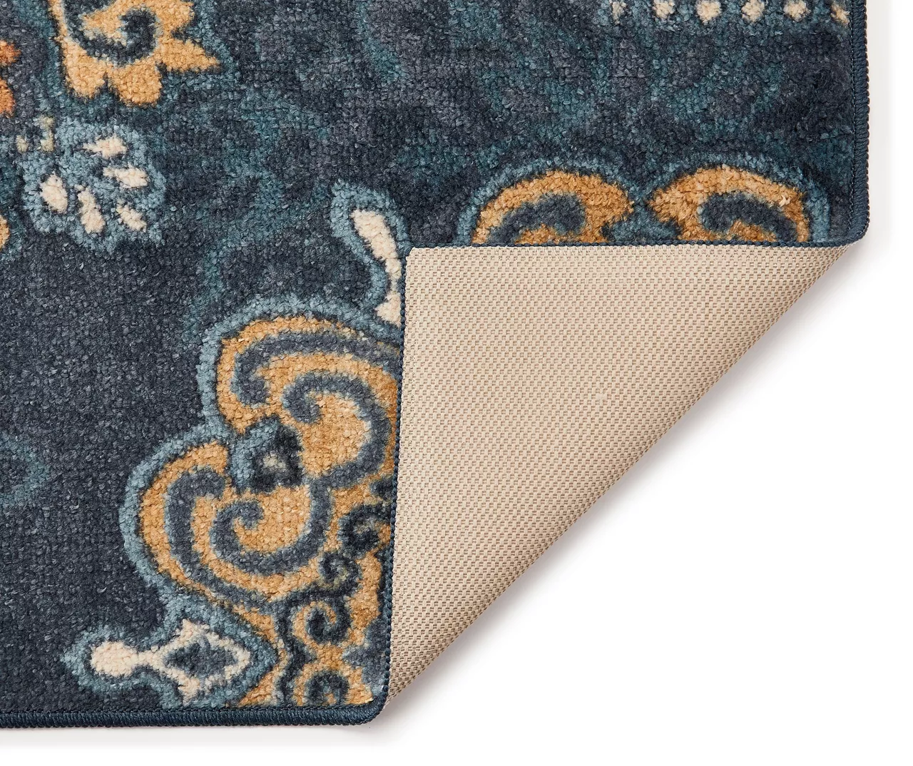 Broyhill Blue Ornamental Area Rug - Image 3