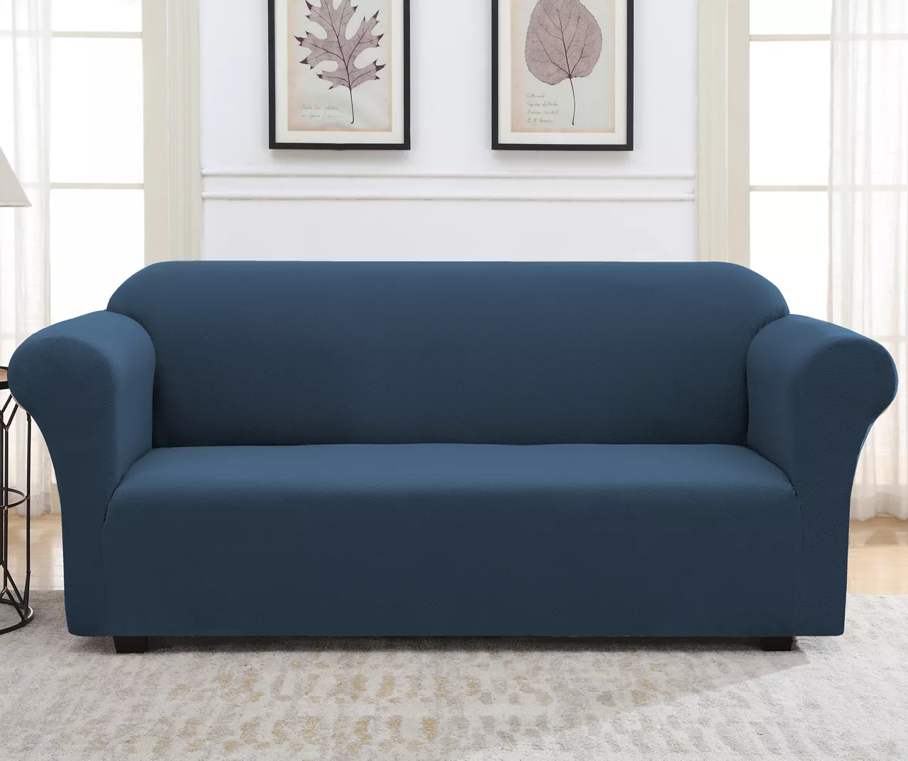 Navy Sofa Slipcover