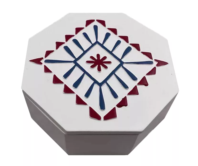 Decorative Storage Box & Vanity Mirror - Image 2