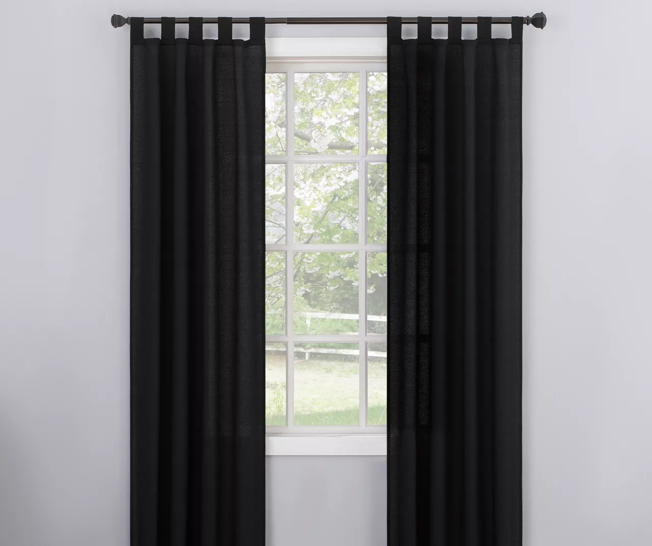 Broyhill Durham Semi-Sheer Textured Tab Top Curtain Panel - Image 4