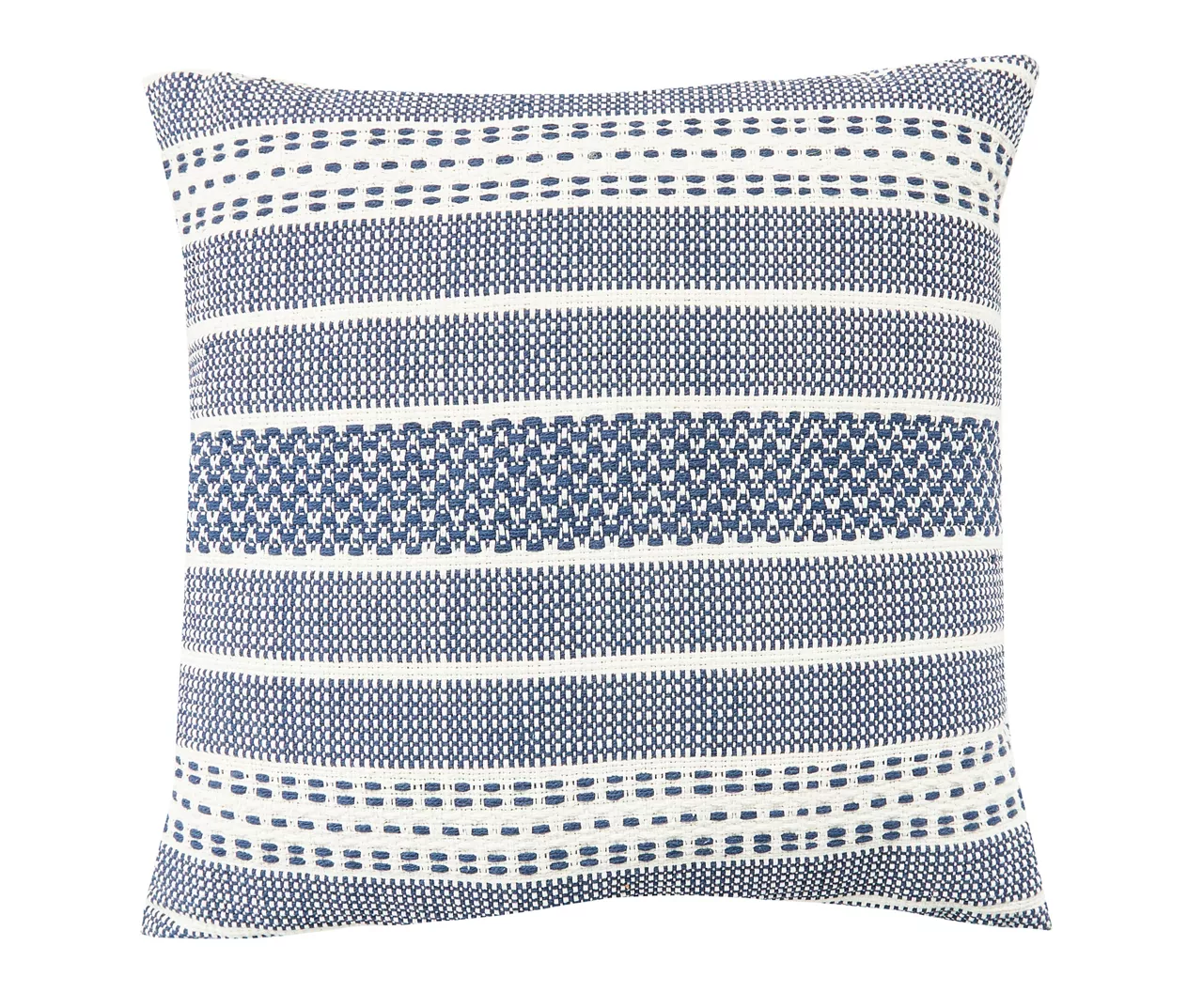Jayden Blue Throw Pillow