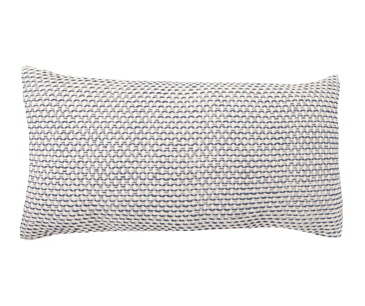 Elijah Blue Textured Throw Pillow