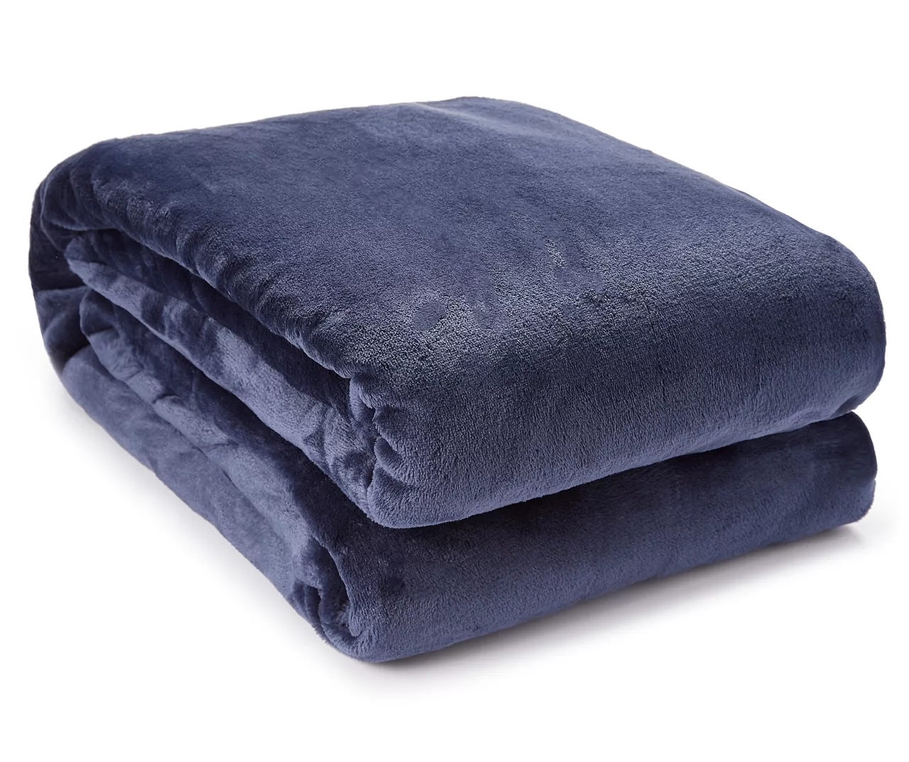 Navy Queen/King Velvet Plush Blanket - Image 2