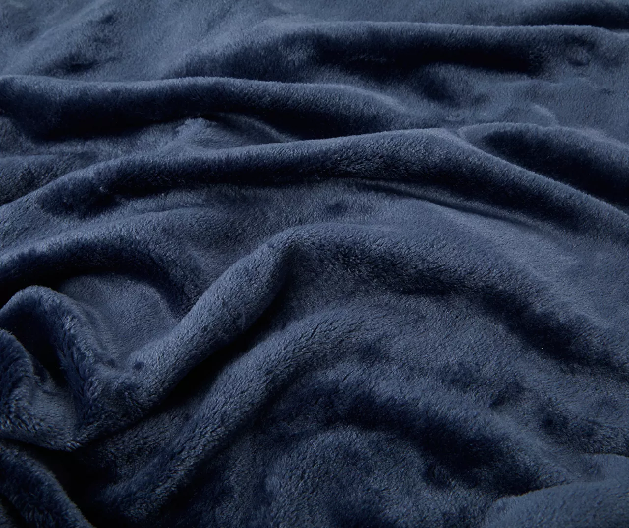 Navy Queen/King Velvet Plush Blanket - Image 3