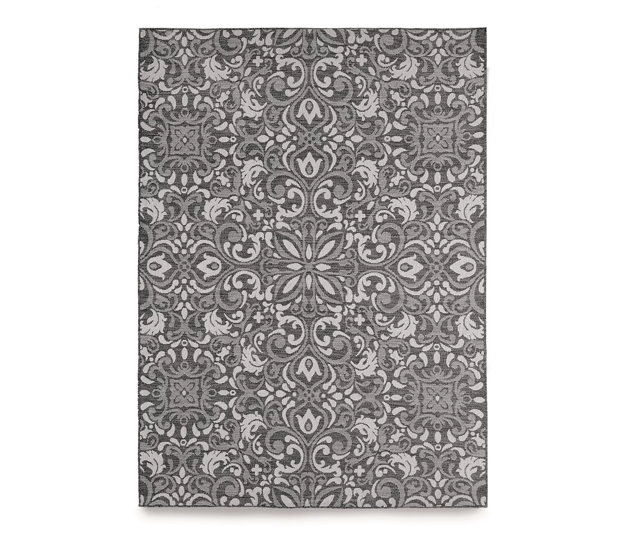 Broyhill Sandpointe Damask Outdoor Area Rug - Image 2