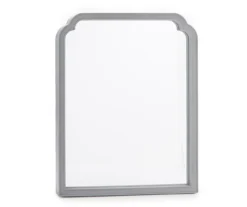 Gray Arch Wall Mirror