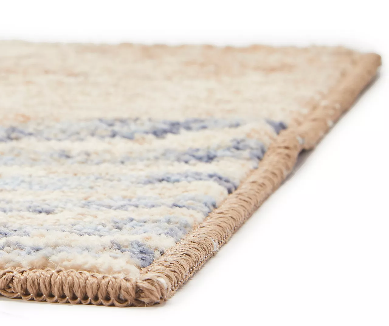 Broyhill Blue & Brown Modern Angles Accent Rug - Image 5