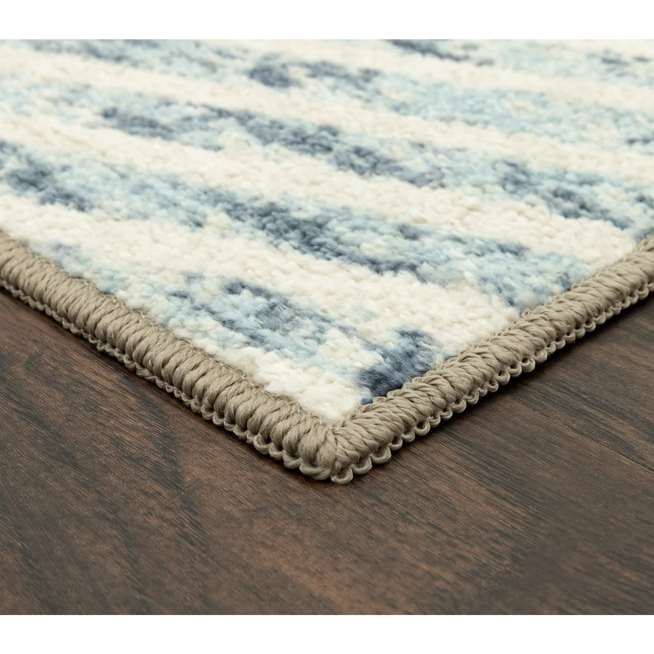 Broyhill Blue & Brown Modern Angles Accent Rug - Image 10