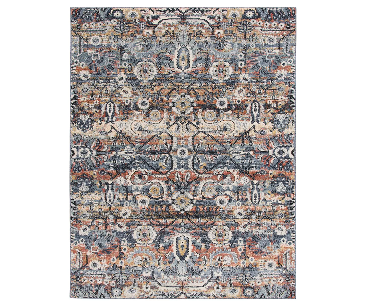 Broyhill Clifton Tan & Rust Floral Geometric Area Rug