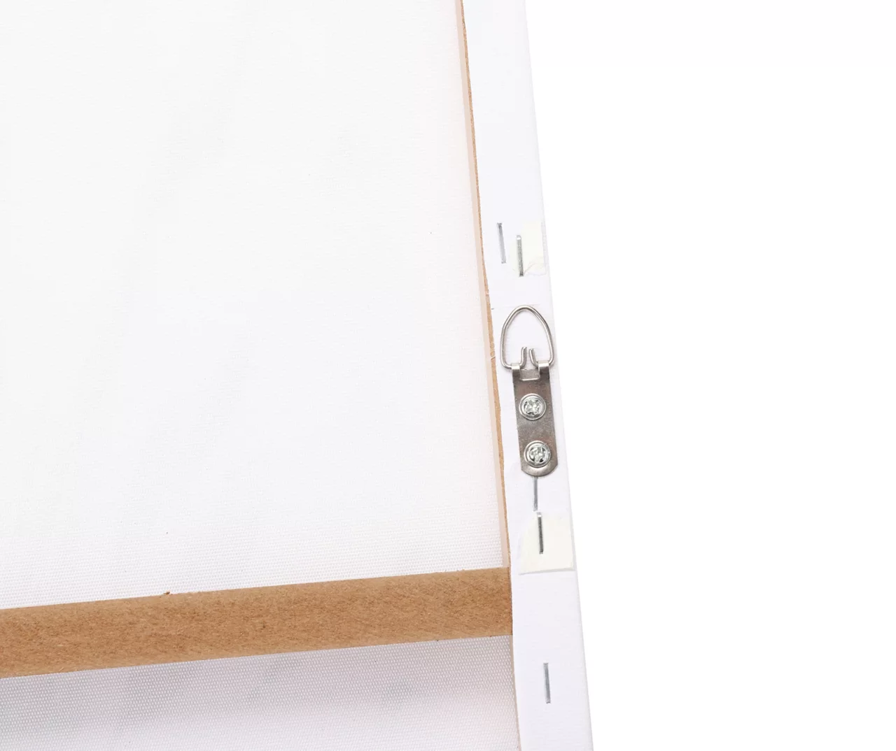 White & Green Embellished Cattail Wrapped Canvas - Image 3