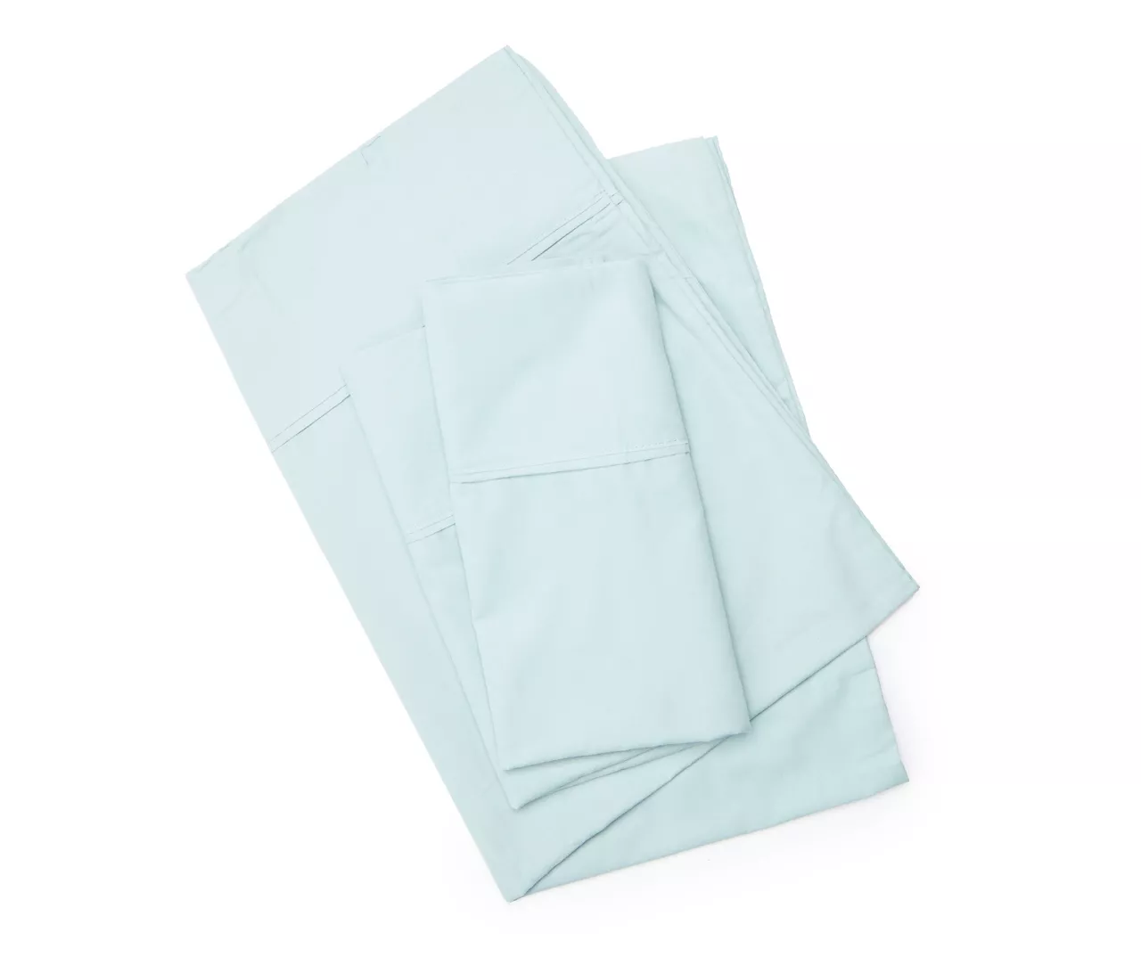 Aqua 300-Thread Count Full 4-Piece Sheet Set