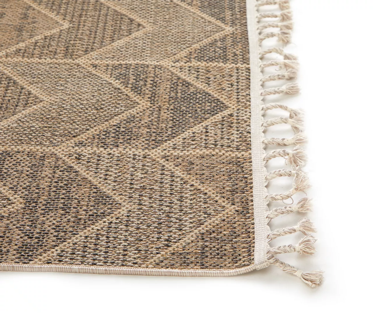 Jani Brown Chevron Outdoor Area Rug, (8' X 10') - Image 3