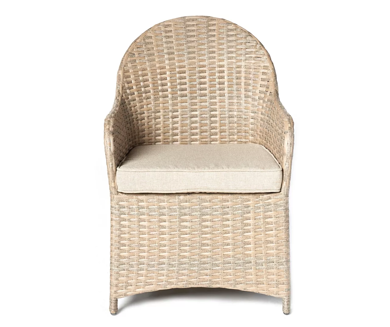 Broyhill Yorktown All-Weather Wicker Cushioned Patio Armchair - Image 2