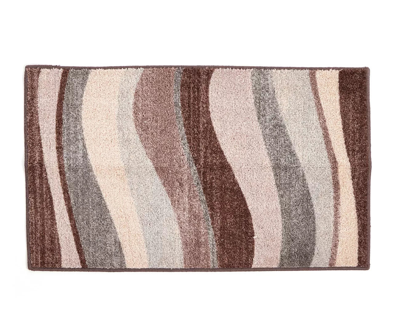 Broyhill Mauve & Gray Wave Accent Rug