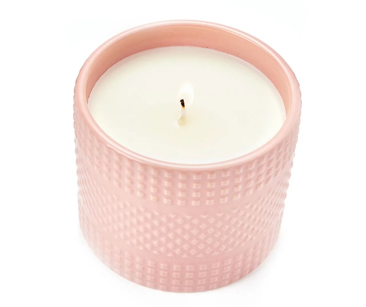 Homeward Sandalwood Fig Embossed Ceramic Candle, 11 Oz. - Image 2