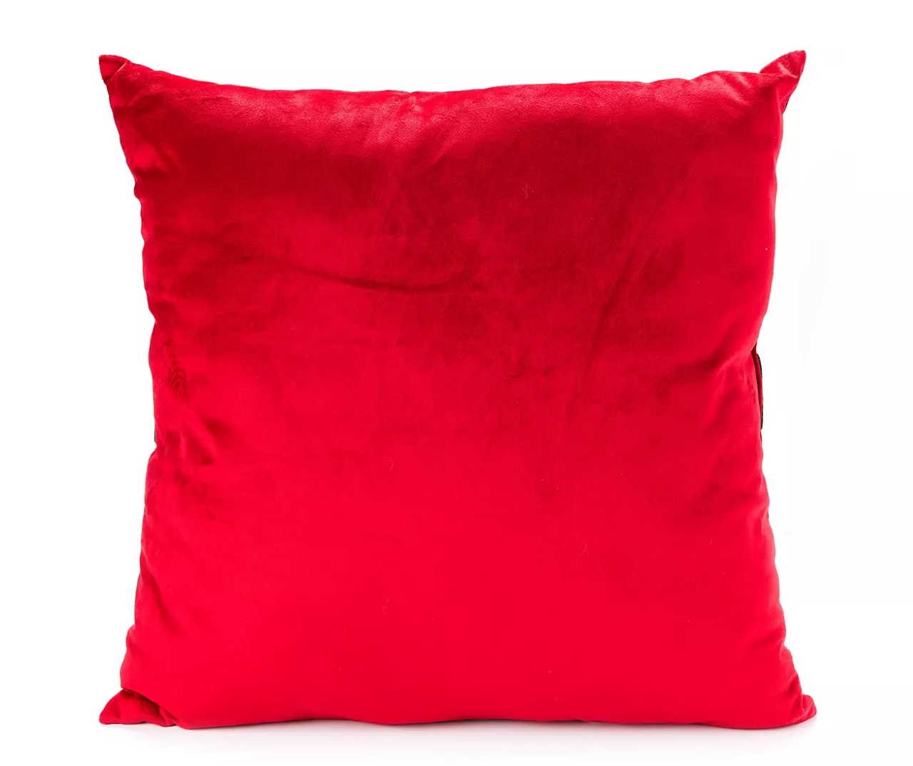 Festive Gathering Red Gift Bow Throw Pillow - Image 3